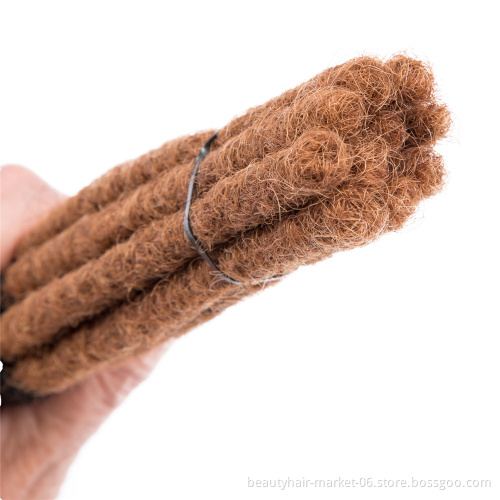 BLT dread locks 100% dreads extensions human hair handmade dreadlock hair permanent afro dreadlock for sale